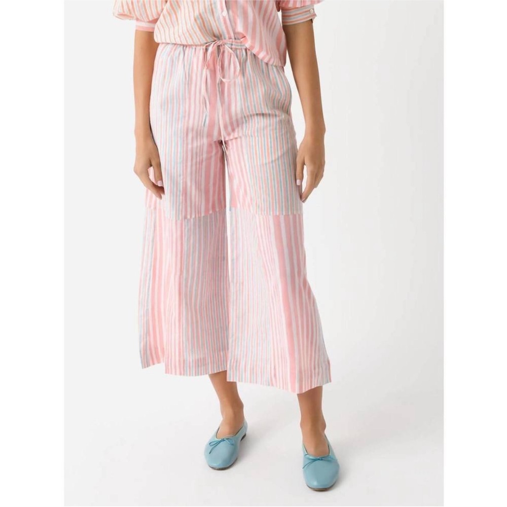 V.DE.VINSTER Shiva Pants in Blue Pink SZ XS NWT